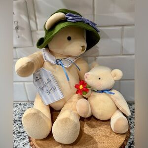 Hallmark‎ “Annabelle & Breezy” Mother & Child Teddy Bear Duo